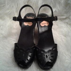 Swedish Hasbeens wedge sandals